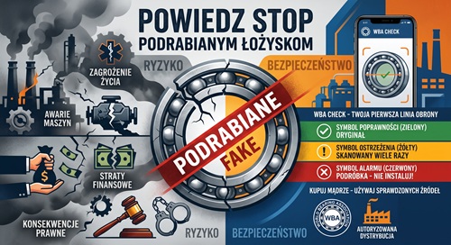 Powiedz STOP podrabianym łożyskom!