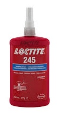 LOCTITE 245 jest idealny do zabezpieczania śrub w maszynach przemysłowych, sprzęcie ciężkim, konstrukcjach most&oacute;w oraz w układach hydraulicznych.