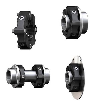 Obraz jest ucieleśnieniem zaawansowanej inżynierii tłumienia drgań i ochrony układ&oacute;w napędowych. Kompozycja skupia się na specyficznej budowie sprzęgła KTR EVOLASTIC&reg;, łącząc wizerunek solidnego elementu elastomerowego z profesjonalizmem i dostępnością, jakie oferuje autoryzowany polski dystrybutor DAKAM. Dominują w niej barwy: głęboka, matowa czerń (element elastyczny) oraz lśniąca stal (piasta). W centrum uwagi, na czystej, industrialnej powierzchni (np. metalowym stole warsztatowym lub białym tle), znajduje się starannie zaaranżowane sprzęgło KTR EVOLASTIC&reg;: &bull;	Element Elastyczny: Absolutny bohater kompozycji. Widoczny jest masywny, pierścieniowy element wykonany z wysokiej jakości czarnego elastomeru. Ujęcie makro eksponuje jego strukturę, sugerując zdolność do przenoszenia momentu obrotowego przy jednoczesnym skutecznym tłumieniu drgań skrętnych i kompensacji dużych niewsp&oacute;łosiowości. &bull;	Wulkanizowane Tuleje: Kluczowy detal techniczny &ndash; w gumowym elemencie wyraźnie widoczne są zatopione (zwulkanizowane) stalowe tuleje pod śruby montażowe. Ich precyzyjne osadzenie świadczy o jakości wykonania i trwałości połączenia guma-metal. &bull;	Piasta: Sprzęgło może być pokazane w wersji zmontowanej z solidną, stalową piastą, co wizualnie komunikuje gotowość do instalacji na wale. &bull;	Marka Premium: Na elemencie gumowym lub metalowym widoczne jest wyraźne oznaczenie "KTR" oraz typ "EVOLASTIC&reg;", co jest gwarancją oryginalności i niemieckiej technologii. Tło jest subtelnie rozmyte (efekt bokeh), ale jednoznacznie wskazuje na profesjonalną dystrybucję na terenie Polski: &bull;	Nowoczesny magazyn DAKAM: W tle widać rzędy wysokich regał&oacute;w magazynowych, wypełnionych uporządkowanymi, oryginalnymi opakowaniami KTR. Duża ilość towaru na stanie wizualnie potwierdza status "sprawdzonego dystrybutora". &bull;	Logo Dystrybutora: W dyskretnym, ale widocznym miejscu umieszczone jest logo DAKAM, z dopiskiem "Autoryzowany Dystrybutor KTR", co buduje jego markę jako zaufanego partnera w dziedzinie techniki napędowej. Obraz niesie jasny komunikat: "Jako autoryzowany polski dystrybutor DAKAM, posiadamy na stanie bezobsługowe, wysokoelastyczne sprzęgła KTR EVOLASTIC&reg;, idealne do napęd&oacute;w wymagających skutecznego tłumienia drgań skrętnych".