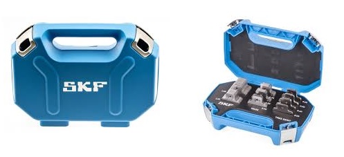 Obraz jest profesjonalną i precyzyjną kompozycją, kt&oacute;ra podkreśla inżynierską dokładność i niezawodność podkładek poziomujących z serii TMAS. Całość utrzymana jest w czystej, industrialnej estetyce, gdzie dominują metaliczne odcienie stali nierdzewnej, z kt&oacute;rej wykonane są podkładki. Tło jest minimalistyczne, studyjne, w odcieniach bieli lub jasnej szarości, co pozwala skupić całą uwagę na produkcie i jego kluczowych cechach.  Pierwszy plan &ndash; Precyzja w każdym detalu:  W centrum uwagi znajduje się starannie zaaranżowany zestaw podkładek TMAS. Kompozycja wizualna skupia się na ich unikalnych cechach:  Zestaw podkładek: Ukazanych jest kilka podkładek o r&oacute;żnych grubościach, ułożonych w wachlarz lub precyzyjny stos. To wizualnie komunikuje możliwość dokładnego i warstwowego pozycjonowania maszyn.  Wygrawerowane oznaczenia: Ujęcia makro eksponują wyraźne, laserowo grawerowane oznaczenia na każdej podkładce. Widoczna jest grubość (np. "0.05 mm", "0.10 mm", "1.00 mm"), co podkreśla łatwość identyfikacji i precyzję.  Wysoka jakość wykonania: Podkładki lśnią gładką, idealnie wykończoną powierzchnią ze stali nierdzewnej, co symbolizuje ich odporność na korozję, odkształcenia i agresywne środowiska przemysłowe. Charakterystyczny otw&oacute;r lub wycięcie ułatwiające montaż i demontaż jest r&oacute;wnież dobrze widoczny.  Walizka transportowa (opcjonalnie): W tle może być widoczna otwarta, profesjonalna walizka, w kt&oacute;rej podkładki są uporządkowane według grubości. Podkreśla to kompletność i profesjonalizm zestawu.  Tło i branding &ndash; Partnerstwo dla precyzji:  Tło jest subtelne, ale profesjonalne. W spos&oacute;b klarowny i partnerski umieszczono na nim logotypy:  Logo producenta (np. SKF): Jeśli podkładki są tej marki (TMAS to oznaczenie serii SKF), jego obecność symbolizuje światowego lidera w dziedzinie utrzymania ruchu i niezawodności.  Logo DAKAM: Pozycjonuje firmę jako zaufanego dystrybutora i partnera technicznego na rynku wrocławskim. Komunikuje dostępność specjalistycznych narzędzi, fachowe doradztwo i wsparcie w doborze odpowiednich rozwiązań dla precyzyjnego ustawiania maszyn.  Logotypy umieszczone obok siebie tworzą sp&oacute;jny komunikat o synergii między światowej klasy producentem a kompetentnym lokalnym dostawcą.  Przesłanie i hasło reklamowe:  Obraz niesie jasny komunikat o precyzji, niezawodności i profesjonalizmie. Skierowany jest do technik&oacute;w utrzymania ruchu, mechanik&oacute;w i inżynier&oacute;w odpowiedzialnych za precyzyjne ustawianie, osiowanie i montaż maszyn przemysłowych.  Całość może być zwieńczona hasłem, kt&oacute;re oddaje istotę produktu i wsp&oacute;łpracy:  "Precyzja w każdym mikronie. Podkładki poziomujące TMAS dostępne w DAKAM."  "DAKAM &ndash; Tw&oacute;j partner w precyzyjnym ustawianiu maszyn."  "Idealne osiowanie zaczyna się tutaj. Profesjonalne podkładki TMAS od DAKAM Wrocław."