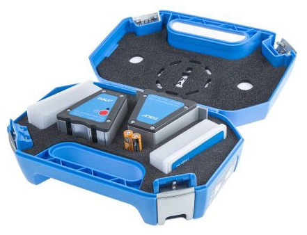 SKF TKBA 40 &ndash; profesjonalny, laserowy przyrząd do osiowania k&oacute;ł pasowych i łańcuchowych. Precyzyjne wykrywanie i korekta niewsp&oacute;łosiowości w trzech płaszczyznach. Kup online!