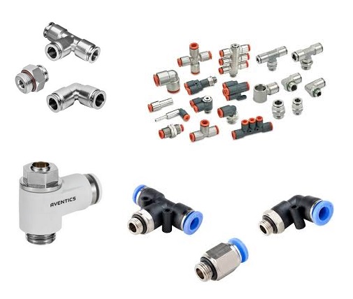 Obraz jest dynamiczną i precyzyjną kompozycją, kt&oacute;ra wizualnie reprezentuje krwiobieg nowoczesnej automatyki przemysłowej. Na czystym, studyjnym tle (w odcieniach bieli lub jasnej szarości) misternie spleciono przewody pneumatyczne w r&oacute;żnych kolorach z lśniącymi złączkami wtykowymi. Całość emanuje niezawodnością, szczelnością i prostotą montażu, podkreślając kluczową rolę tych komponent&oacute;w w każdej instalacji.  Pierwszy plan &ndash; Sieć Niezawodnych Połączeń:  W centrum uwagi znajduje się artystycznie zaaranżowana sieć połączeń, stworzona z kluczowych element&oacute;w:  Przewody Pneumatyczne: Gładkie, elastyczne węże poliuretanowe (PU) w charakterystycznym niebieskim kolorze wiją się w kompozycji, demonstrując swoją elastyczność i mały promień gięcia. Obok nich mogą znajdować się fragmenty sztywniejszych przewod&oacute;w poliamidowych (PA) w kolorze czarnym lub naturalnym, co wizualnie komunikuje r&oacute;żnorodność oferty.  Złącza Wtykowe (Push-in): Stanowią lśniące węzły tej sieci. W ujęciach makro widać perfekcyjnie wykonane złączki z mosiądzu niklowanego oraz wersje z korpusem z tworzywa. Prezentowane są r&oacute;żne typy:  Złączki proste i kolankowe (kątowe), pokazujące możliwość prowadzenia instalacji w dowolnym kierunku.  Tr&oacute;jniki (typu T i Y), kt&oacute;re ilustrują rozgałęzianie obwod&oacute;w pneumatycznych.  Złączki z gwintem (metrycznym lub calowym), gotowe do wkręcenia w zawory i siłowniki.  Możliwe jest r&oacute;wnież ujęcie "w akcji" &ndash; końc&oacute;wka przewodu idealnie wpasowana w mechanizm szybkozłączki, co podkreśla prostotę montażu.  Całość jest oświetlona w spos&oacute;b, kt&oacute;ry wydobywa połysk metalu, gładkość przewod&oacute;w i precyzję wykonania każdego detalu.  Tło i Branding (opcjonalnie):  W tle, w spos&oacute;b subtelny, mogą być widoczne logotypy renomowanych producent&oacute;w lub logo dystrybutora (np. DAKAM), co pozycjonuje go jako dostawcę kompleksowych i sprawdzonych rozwiązań.  Przesłanie i hasło reklamowe (optymalizacja SEO):  Obraz niesie jasny komunikat o szczelności, niezawodności i szybkości montażu. Skierowany jest do inżynier&oacute;w, technik&oacute;w utrzymania ruchu i instalator&oacute;w, kt&oacute;rzy poszukują sprawdzonych komponent&oacute;w do budowy lub serwisu instalacji pneumatycznych.  Całość może być wzmocniona hasłem, kt&oacute;re zawiera kluczowe frazy:  "Szczelne połączenia, niezawodna praca. Przewody i złącza wtykowe do pneumatyki."  "Szybki montaż, pewne działanie. Twoja kompletna instalacja pneumatyczna w jednym miejscu."  "Węże PU/PA i złączki wtykowe &ndash; Fundament każdej wydajnej maszyny."
